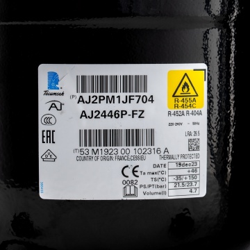 Tecumseh LUnite AJ 2446 P-FZ, congelare